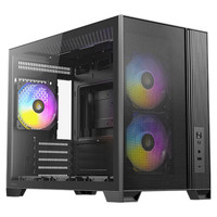CAJA ANTEC FLUX M MATX NEGRA-18SX CAJA ANTEC FLUX M MATX NEGRA