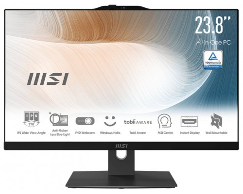 MSI AM242P-814ES i5-1235U 16GB 512 DOS 24" Negro