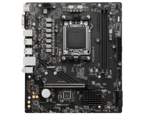 MSI PRO B650M-B placa base AMD B650 Zócalo AM5 micro ATX (Espera 4 dias)