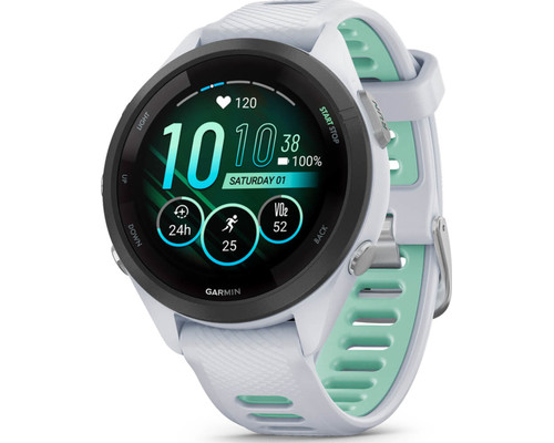 SMARTWATCH GARMIN FORERUNNER 265S BLANCO VERDE GPS