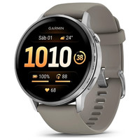 SMARTWATCH GARMIN VENU 4 45 MM BISEL PLATEADO