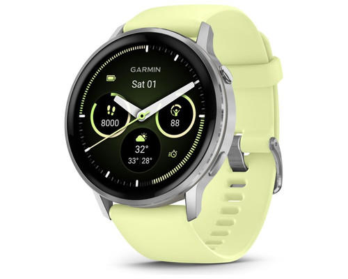 SMARTWATCH GARMIN VENU 4 (45 MM) BISEL PLATEADO