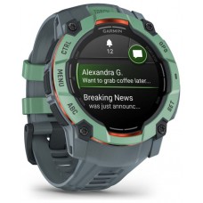SMARTWATCH GARMIN INSTINCT 3 50MM AMOLED VERDE CORREA VERDE-SX35 SMARTWATCH GARMIN INSTINCT 3 50MM AMOLED VERDE CORREA VERDE