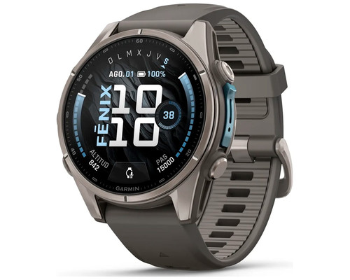 SMARTWATCH GAMIN FENIX 9 47MM AMOLED DARK GREY BAND