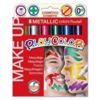 POCKET MAKE UP METALLIC 6 COLORES SURTIDOS PLAYCOLOR 01011 (Espera 4 dias)