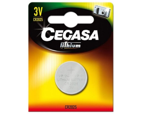 CEGASA PILA LITIO BOTON CR2025 3V BT BLISTER