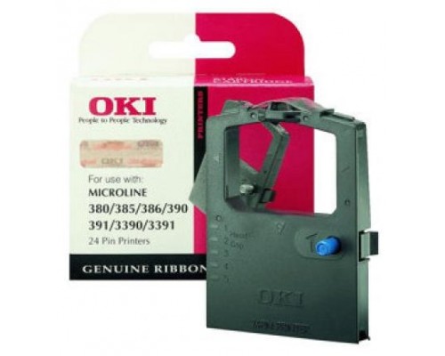 OKI Cinta ML-380/390/391/3390/3391 Nylon Negro