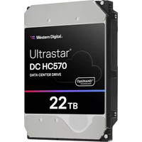 Western Digital Ultrastar DC HC570 22TB SAS 512MB-269SX Western Digital Ultrastar DC HC570 22TB SAS 512MB