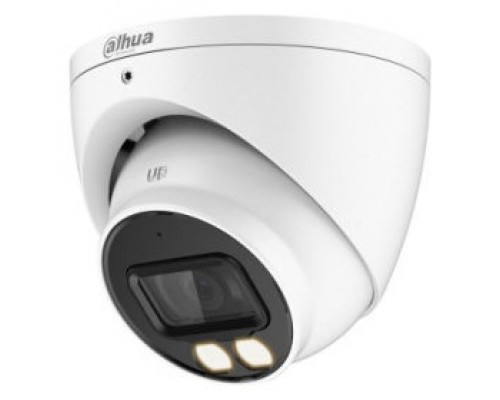 (DH-HAC-HDW1200TP-IL-A) DAHUA CÁMARA HÍBRIDA TURRET LITE SMART DUAL LIGHT 2MP IR 40M CON AUDIO 2.8MM (Espera 4 dias)