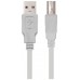 CABLE USB 2.0 IMPRESORA TIPO A/M-B/M, 1.8 M