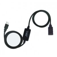 Nanocable - Cable alargador USB 2.0 de 10m PROLONGADOR