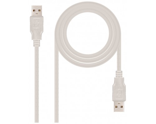 Nanocable - Cable USB 2.0 tipo A/M - A/M 2,0m