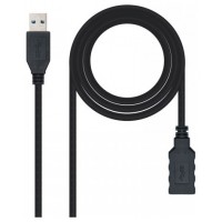 Nanocable - Cable alargador USB 3.0 de 1m conexion