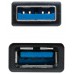 USB 3.0, 1.0 m, A/M-A/H, Negro