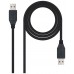 CABLE DE CONEXION USB 3.0 TIPO A/M-A/M 3M NANOCABLE (Espera 4 dias)