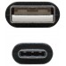 Nanocable - Cable USB 2.0 3A Tipo USB-C/M-A/M 1M Negro