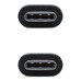 CABLE USB 2.0 3A, TIPO USB-C/M-USB-C/M, NEGRO, 1.0M