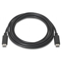 Nanocable USB 2.0, 3m cable USB USB C Negro (Espera 4 dias)