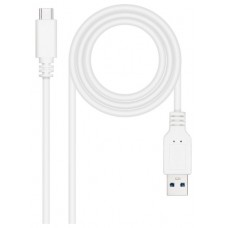 Cable USB 3.1, Gen2 10 Gbps 3A, tipo USB-C/M-A/M,