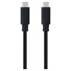 CABLE USB 3.1 GEN2 5A USB-C/M-USB-C/M NEGRO 0.5 M
