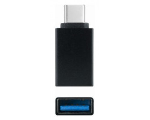 Nanocable - Adaptador USB-C/M A USB 3.1/H - Aluminio
