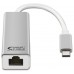 Conversor USB-C-Ethernet Gigabit, 15 cm