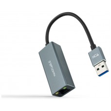 CONVERSOR USB3.0 ETHERNETGB Mbps, GRIS 15 CM