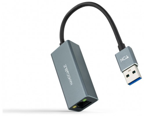 CONVERSOR USB3.0 ETHERNETGB Mbps, GRIS 15 CM