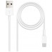 Cable Lightning a USB-A, Lightning/M -USB A/M, Blanco,
