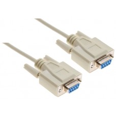 DB9/H-DB9/H, 1.8 m, Beige