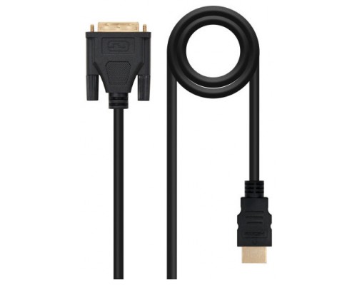 DVI A - HDMI, 3m, Negro