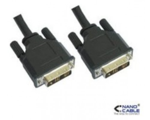 Nanocable - Cable DVI Single Link 18+1 M-M 3m