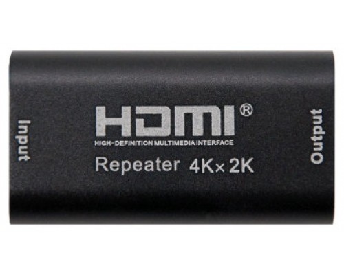 Repetidor HDMI, A/H-A/H, 1080p/1080i, 3.4Gbps, Negro