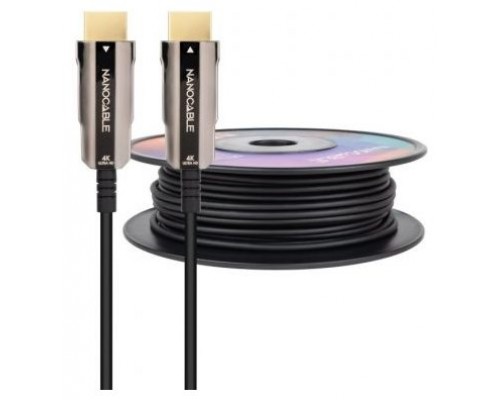 CABLE HDMI V2.0 AOC 4K A/M-A/M 50M NANOCABLE (Espera 4 dias)