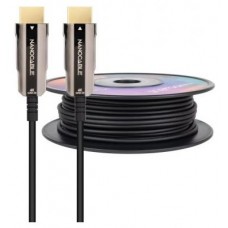 NANOCABLE CABLE HDMI V2.0 AOC 4K@60HZ 18Gbps NEGRO 60 M (Espera 4 dias)