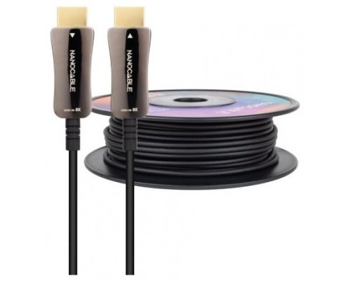 Nanocable Cable HDMI v2.1 AOC 8K@60HZ 50 m