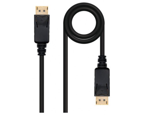 Nanocable - Cable Displayport DP/M-DP/M - Negro - 1.5