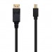 Mini DisplayPort - DisplayPort, 2m, Negro