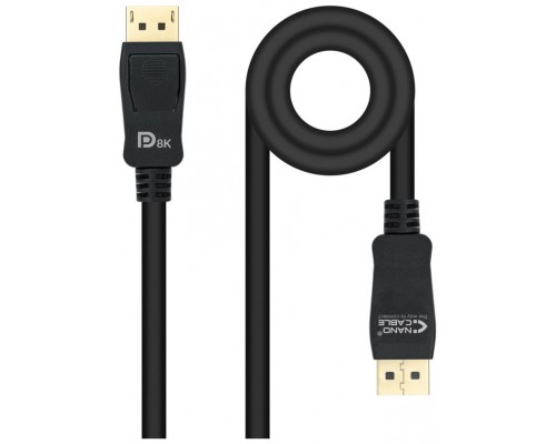 DisplayPort 1.4, 32.4 Gbps, 32 AWG, 8K x 4K@60 Hz,