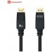 DisplayPort 1.4, 32.4 Gbps, 32 AWG, 8K x 4K@60 Hz,