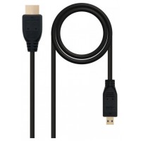 Nanocable - Cable HDMI 1.4 a Micro HDMI A/M-D/M 80cm