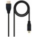 HDMI V1.4, A/M-D/M, 1.8 m, Negro