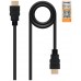 CABLE HDMI V2.0 4K@60Hz 18Gbps, A/M-A/M, NEGRO, 3.0 M