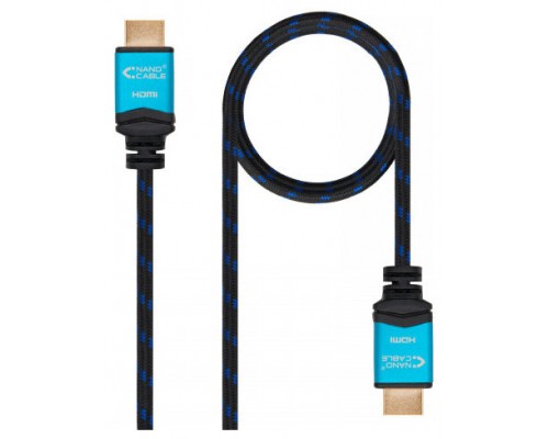 CABLE HDMI V2.0 4K@60Hz 18Gbps A/M-A/M NEGRO 1 M