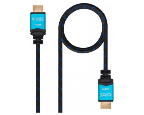 Nanocable Cable HDMI V2.0 4K@60GHz 18GBps A/M-A/M,