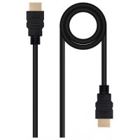 CABLE HDMI V2.0 4K@60HZ 18Gbps NEGRO 0.5 M