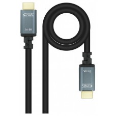 HDMI 2.1, HDMI A/M, ARC, 3D, HDR, 8K@60Hz, 48 Gbps, 32