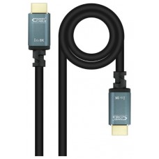 HDMI 2.1, HDMI A/M, ARC, 3D, HDR, 8K@60Hz, 48 Gbps, 32