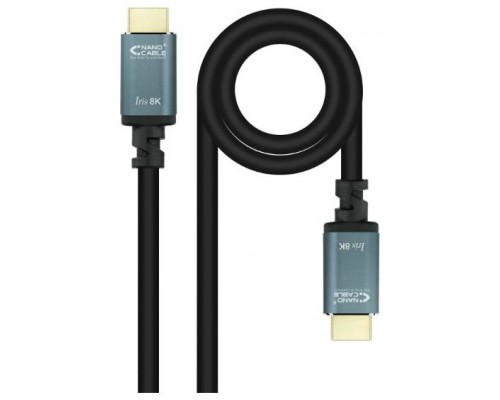 HDMI 2.1, HDMI A/M, ARC, 3D, HDR, 8K@60Hz, 48 Gbps, 32