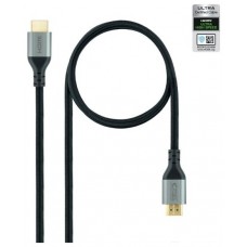 CABLE HDMI V2.1 ULTRA HIGH SPEED TIPO A/M-A/M NEGRO 3 M NANOCABLE (Espera 4 dias)